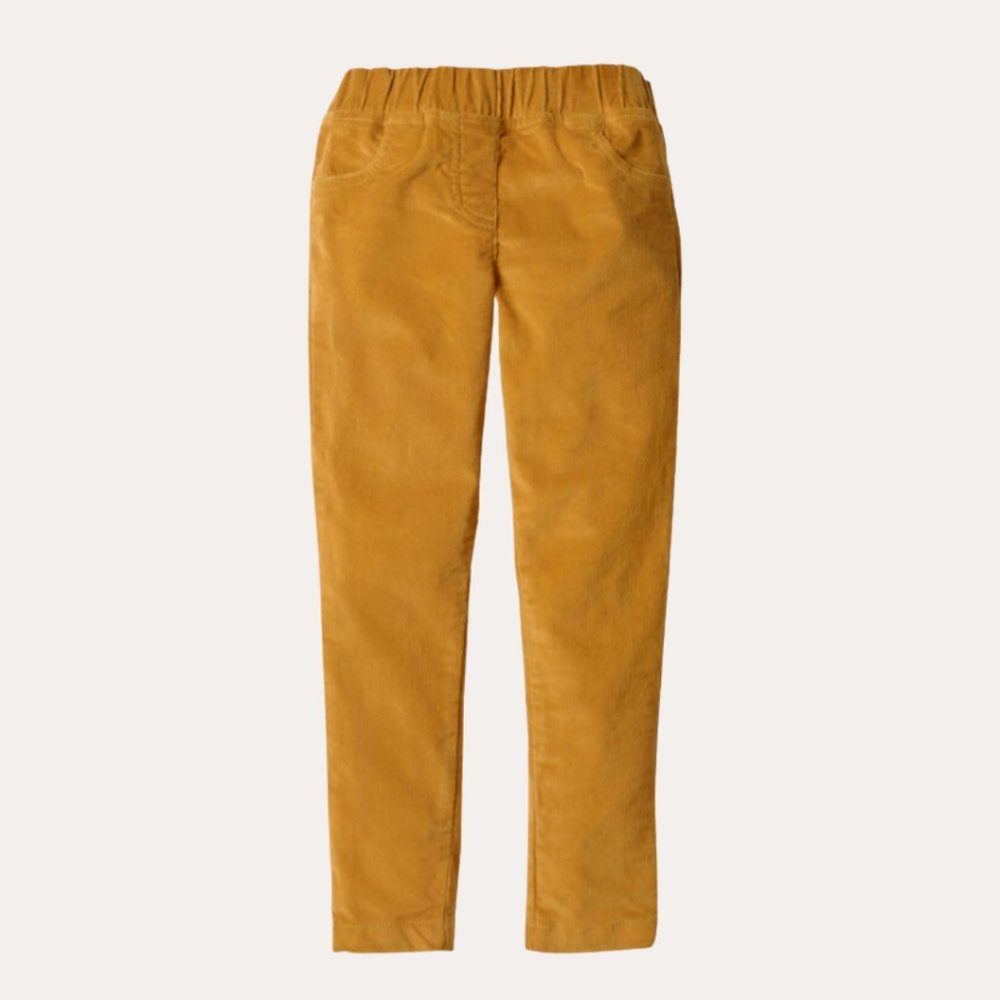 Mini Boden Cord Leggings in Honeycomb Yellow Size 8Y